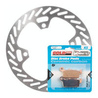 Rear Brake Disc Rotor & Pad Kit for 2003-2008 Kawasaki KX250