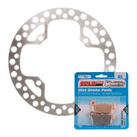 Rear Brake Disc Rotor & Pad Kit for 2007-2015 Suzuki RMZ250