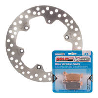 Rear Brake Disc Rotor & Pad Kit for 2000-2024 Suzuki DRZ400E