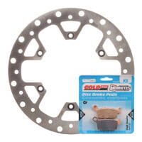 Rear Brake Disc Rotor & Pad Kit for 2006-2011 Suzuki RM250