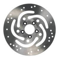 MTX Rear Solid Brake Disc Rotor for 2000-2012 Harley Davidson FXDC Dyna Super Glide Custom