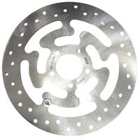 MTX Front Left Solid Brake Disc Rotor for 2010 Harley Davidson FLHTCU 1690 Ultra Classic Electra Glide