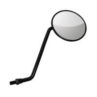 10mm Black Round Mirror for 1979-1990 Honda CT110 Dual Range