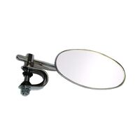 Classic Clamp On Oval Motorbike Mirror