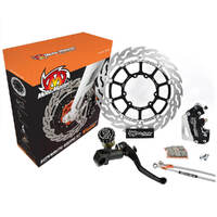 Moto-Master KTM 320mm Supermoto Front Flame Brake Kit 530EXC Factory Edition 2011 With Headlight