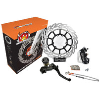 Moto-Master KTM 300mm Supermoto Front Flame Brake Kit 530EXC Factory Edition 2011 Without Headlight
