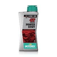Motorex Power Synthetic Four Stroke Engine Oil 10W50 - 1L