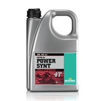 Motorex Power Synthetic Four Stroke Engine Oil 5W40 - 4L