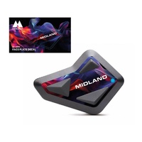 Midland Intercom Cover Dark Smoke - BT Mini (Cover only)