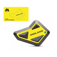 Midland Intercom Adhesive Cover Carbon Fibre - R Series