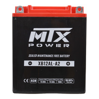 MTX AGM Power Battery for 2002-2005 Aprilia 100 Scarabeo 4T