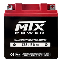MTX AGM Power Battery for 1990-1991 Suzuki DR650S