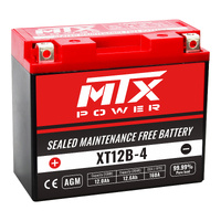 MTX AGM Power Battery for 2011-2014 Ducati 848 Evo