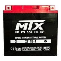 MTX AGM Power Battery for 2014 Yamaha XVS1100A V-Star