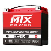 MTX AGM Power Battery for 1993-1996 Harley Davidson FLSTN Softail Nostalgia