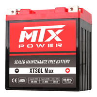 MTX AGM Power Battery for 2011-2012 Harley Davidson FLTRU 1690 Road Glide Ultra