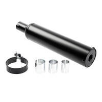 Whites Universal 2-Stroke Muffler - Black