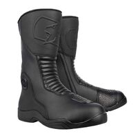 Oxford Jericho Mens Motorcycle Motorbike Boots - Black