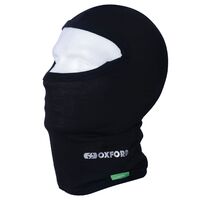 Oxford Cotton Motorbike Balaclava - Black, One Size