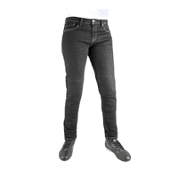 Oxford Ladies Original CE Armourlite Slim Black Motorbike Jeans (Size 12)