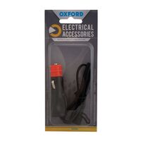 Oxford 12V Plug to USA / SAE Connector (0.5m Lead)