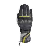 Oxford Montreal 4.0 Dry2Dry Mens Motorbike Gloves - Black / Grey / Fluro
