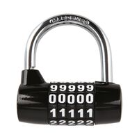 Oxford 5-Digit Combination Lock - Black