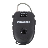 Oxford Retractable Cable Lock 120 (1.2M CABLE)