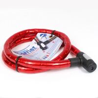 Oxford Barrier Armoured Cable 1.4m x 25mm - Red