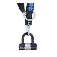Oxford 8mm x 1m Chain Lock & Mini Shackle