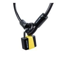 Oxford 10mm x 1.8mm Cable & Padlock 