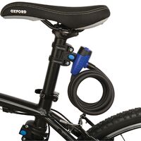 Oxford Motobike Smoke Cable 12 Lock 1.8M X 12mm