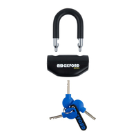 Oxford 12.7mm Boss Black Padlock