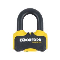Oxford Nemesis 16mm Disc Lock - Yellow