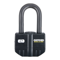 Oxford 16mm Boss Padlock Alarm - Black