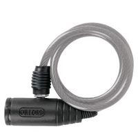 Oxford Bumper Cable Lock 6mm x 600mm - Clear 