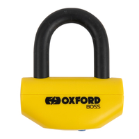 Oxford 16mm Boss46 Yellow Padlock