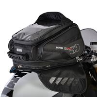 Oxford M30R Sculpted Magnetic Motorbike Tail Pack Bag - Black