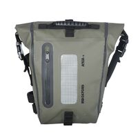 Oxford Motorbike Aqua Tail Pack Bag - Black/Khaki