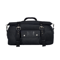 Oxford Heritage Motorbike Roll Bag Black 30L