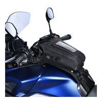 Oxford Aqua S8 Strap-On Motorbike Tank Bag with Harness - Black