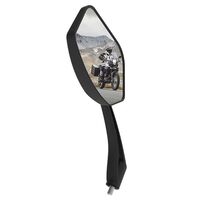 Motorbike Trapezium Mirror - Left, M10x1.25