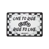Motorbike Garage Metal Sign - Ride