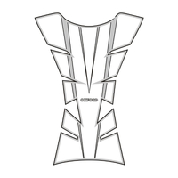 Oxford Silver Sheer Arrow Tank Pad