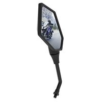 Motorbike Diamond Mirror - Left, M10x1.25