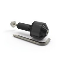 Oxford Motorbike Bar End Weights Carbon Fibre Handlebars - Black