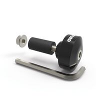 Oxford Motorbike Bar End Weights Handlebars - Black