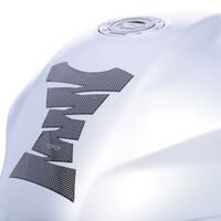 Oxford Jagged Motorbike Tank Pad - CARBON