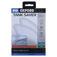 Oxford Motorbike Tank Saver Knee Pad Pair -Clear
