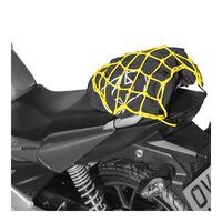 Oxford Motorbike Cargo Net - Yellow Reflective